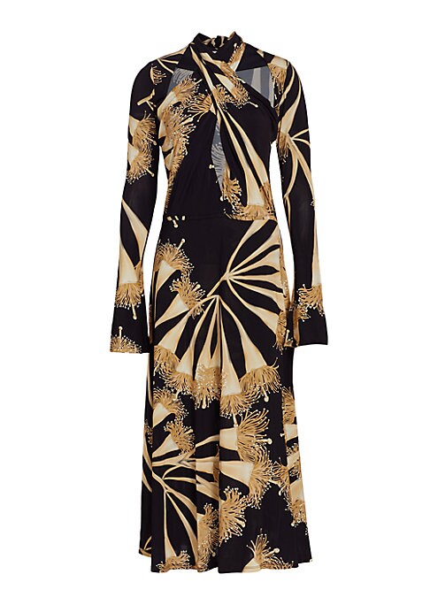 Floral Elegance Midi Dress