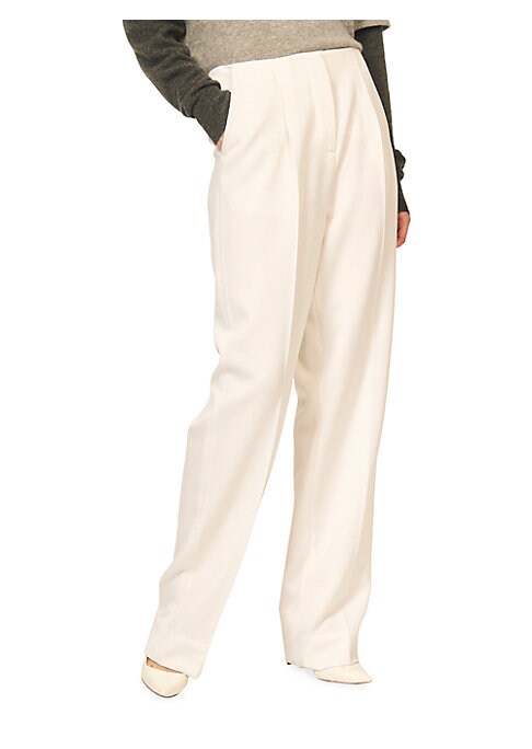 Chic Pleated Trousers