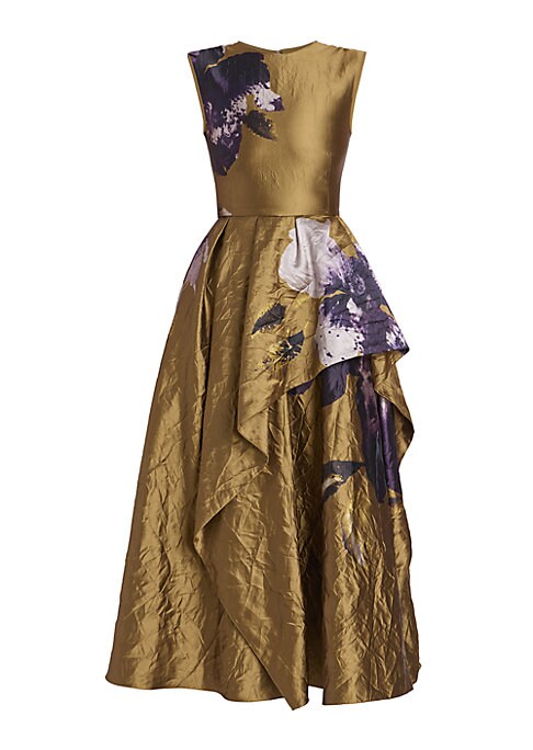 Floral Elegance Midi Dress