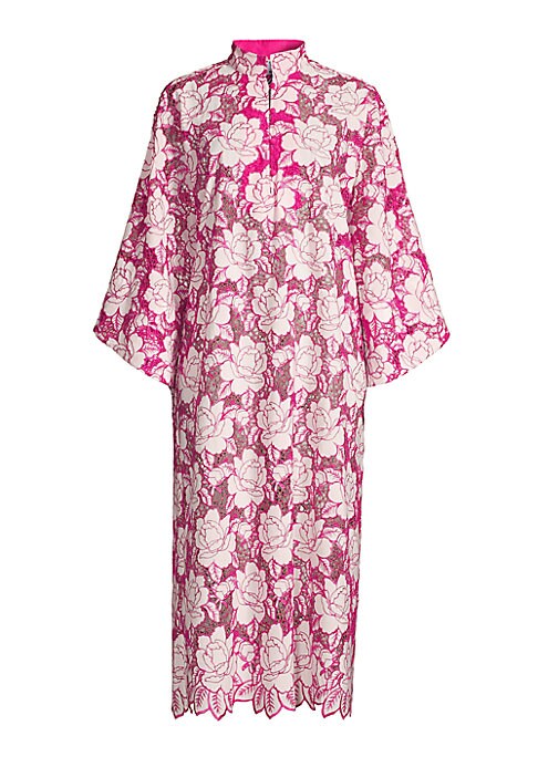 Lace Bloom Maxi Dress
