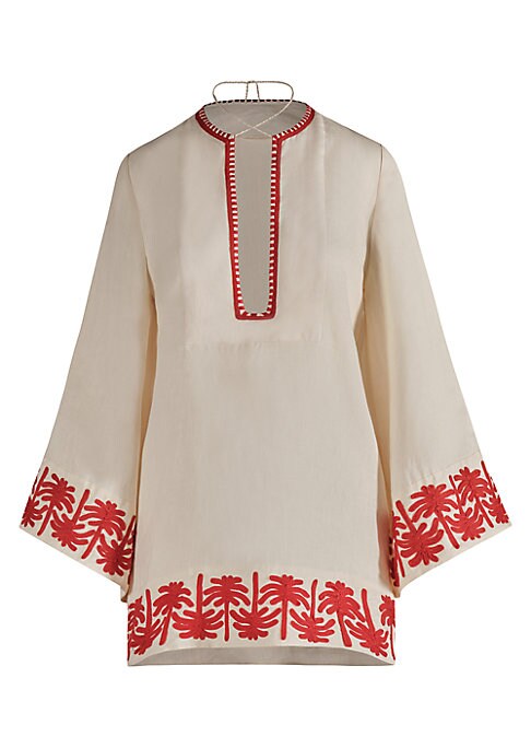 Palmette Elegance Minidress