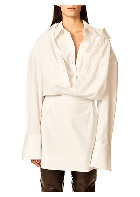 Layered Cotton Chic Dress
