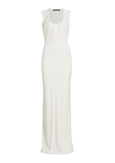 Sleek Jersey Long Dress