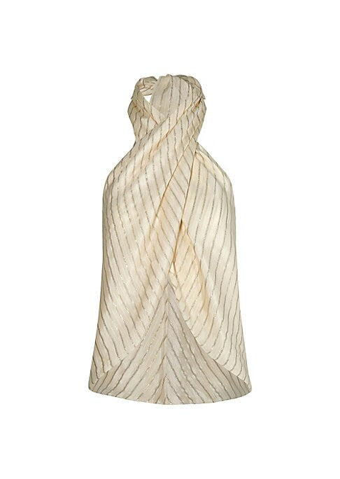 Radiant Stripe Halter Top