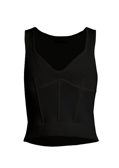 Cropped Corset Style Top