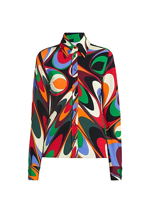 Colorblocked Elegance Blouse