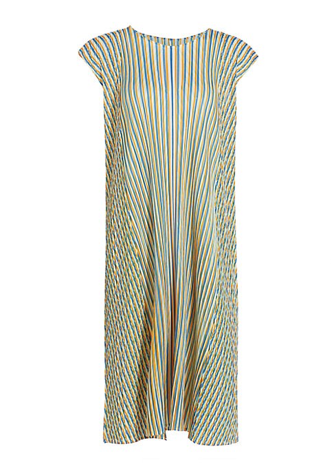 Charming Stripe Midi Dress