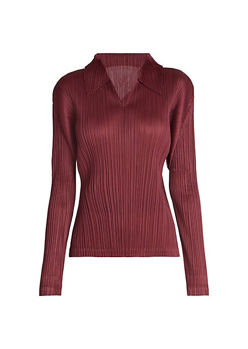 Dramatic Pleat Top
