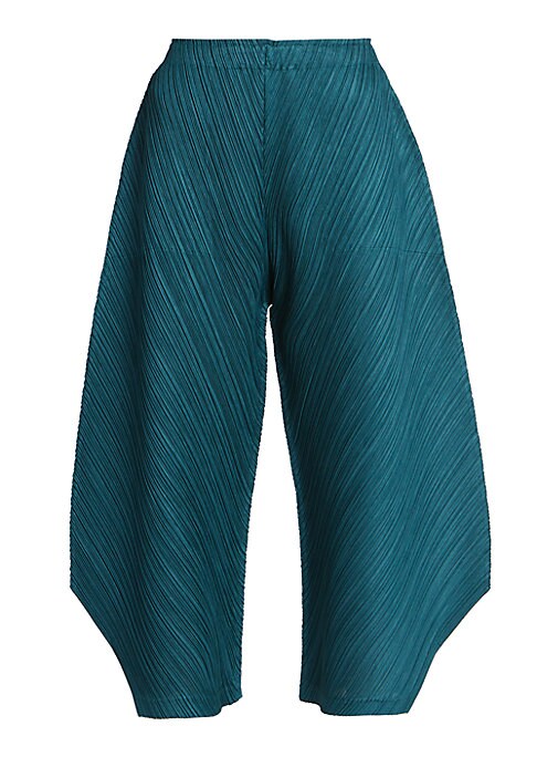 Chic Ankle Pleats Pants