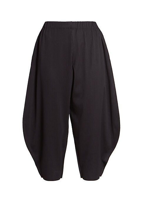 Puffed Pleat Pants