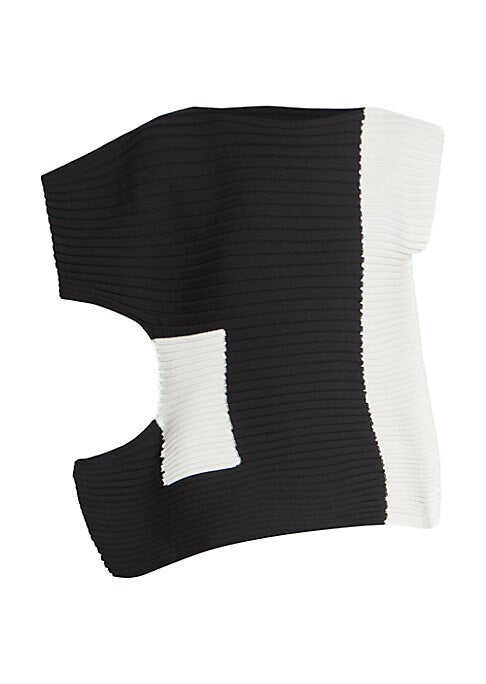 Sculpted Cut-Out Top