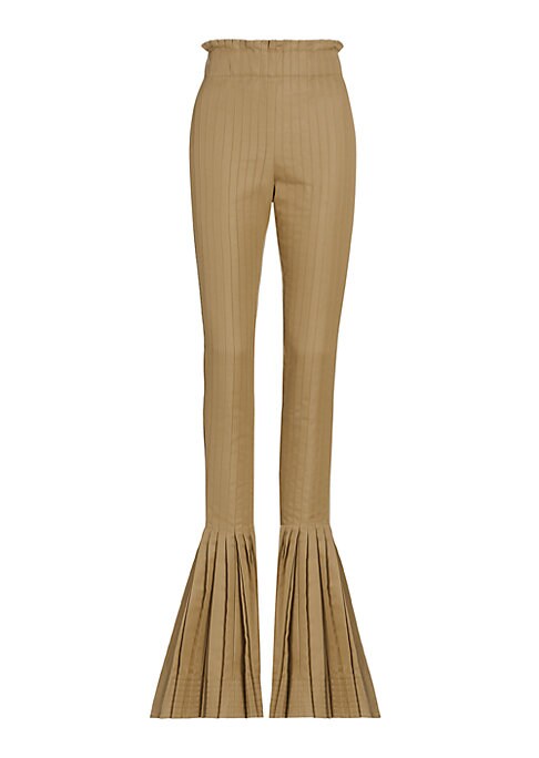 Sleek Knit Flair Trousers