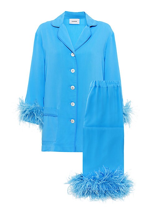 Feathered Comfort Pajama Set