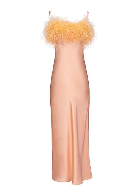 Feather Elegance Dress