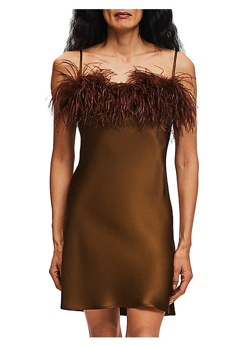 Feathered Elegance Dress