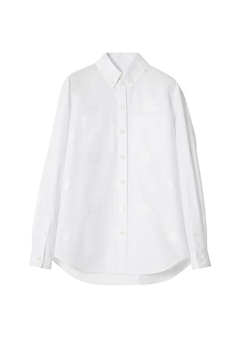 Chic Cotton Blend Top