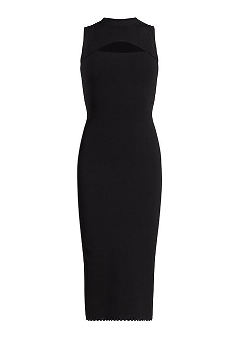 Chic Cutout Midi Dress