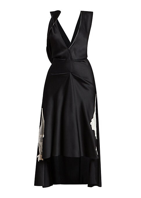 Romantic Lace Asymmetric Dress