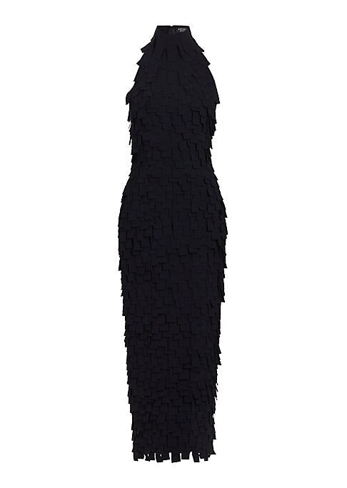 Layered Elegance Midi Dress