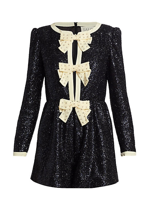 Sparkling Bow Playsuit