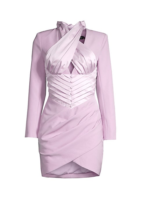 Satin Corset Mini Dress