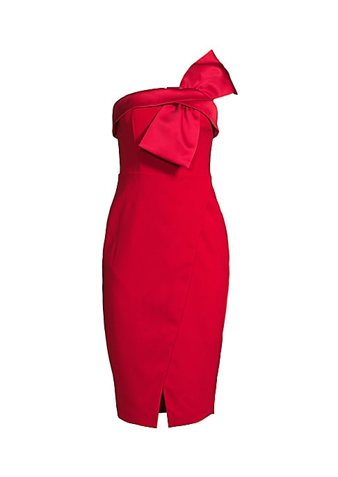 Bow Detail Wrap Dress