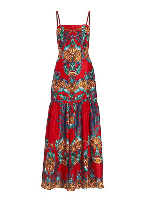 Elegant Taffeta Maxi Dress