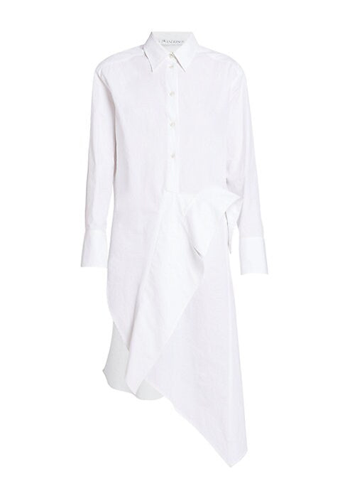 Asymmetric Ruffle Dress