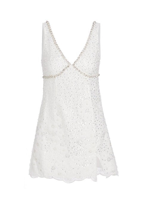 Glamorous Beaded Sheath Dress