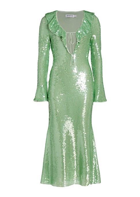 Sparkling Ruffle Dress