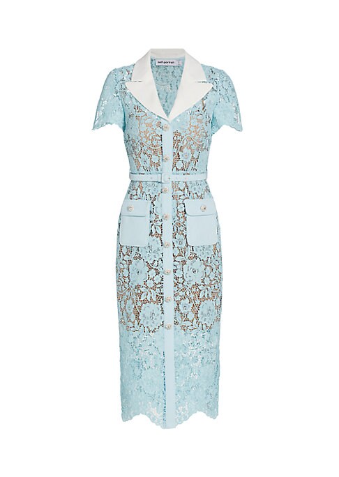 Lace Elegance Midi Dress