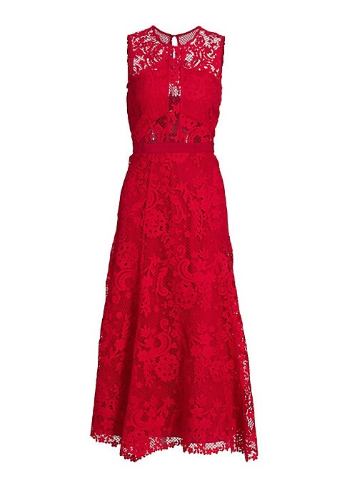 Floral Lace Elegance Dress