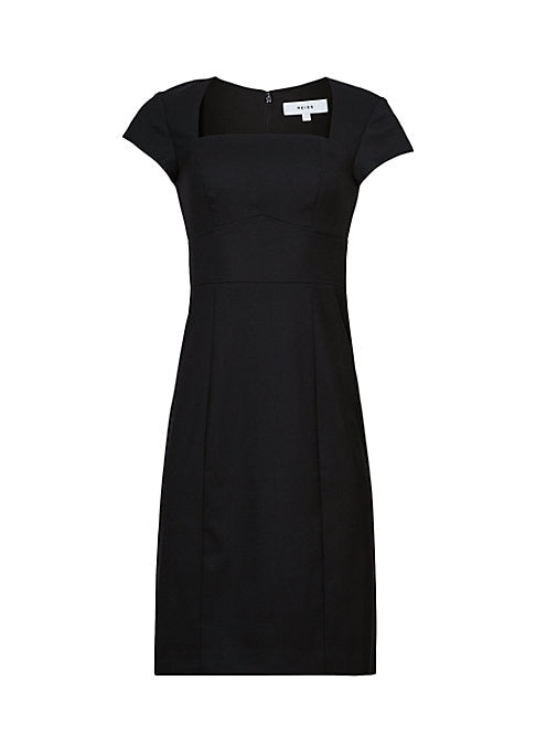 Elegant Wool Twill Dress