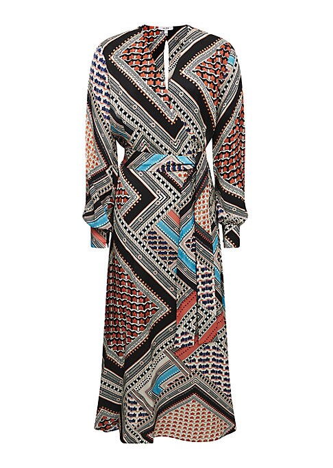 Chic Wrap Midi Dress