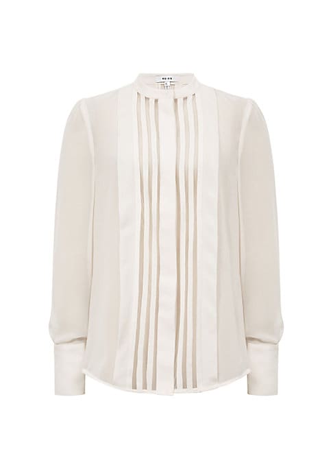 Sheer Stripe Blouse