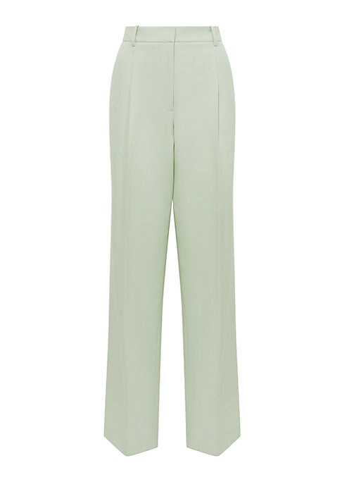 Chic Wool-Blend Trousers