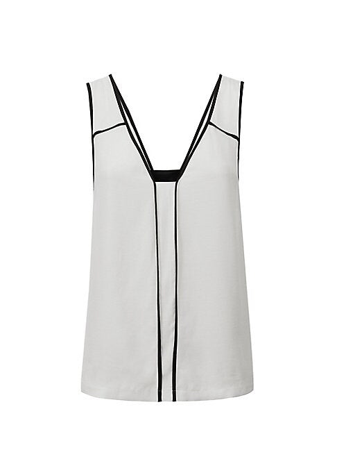 Satin Luxe V-Neck Top