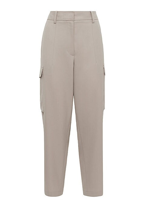 Chic Tapered Wool Pants