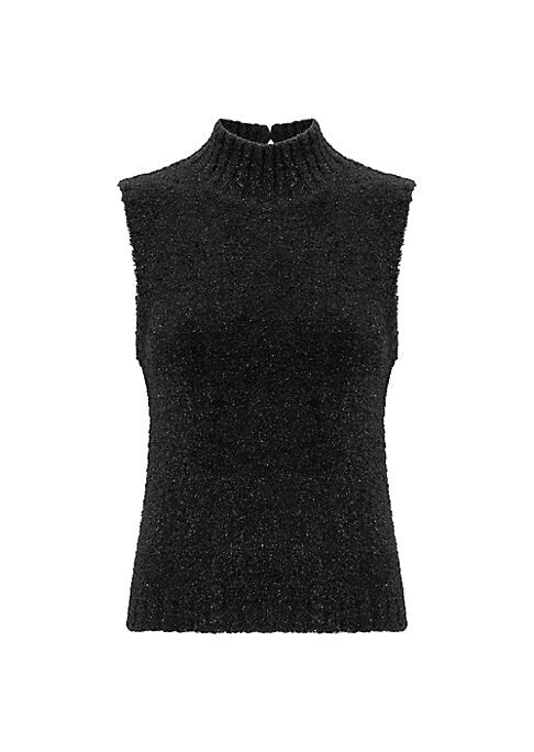 Metallic Turtleneck Charm