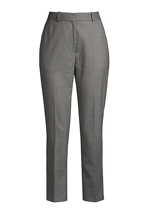 Chic Ankle Wool Pants