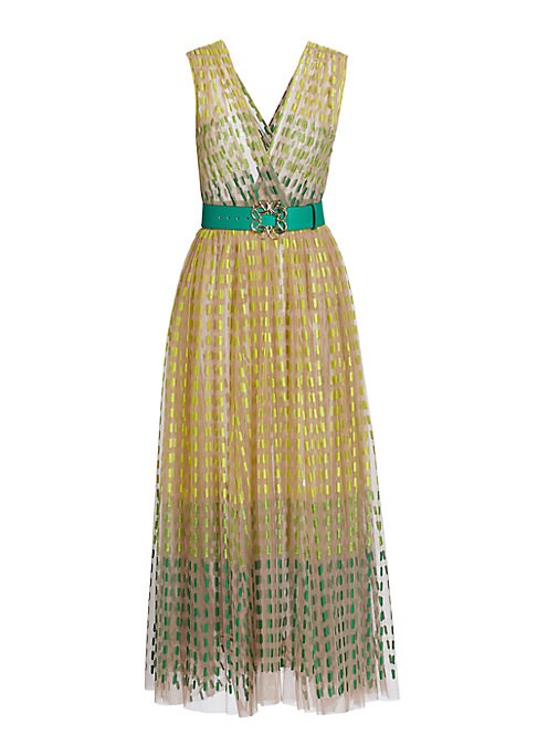 Embroidered Tulle Elegance Dress
