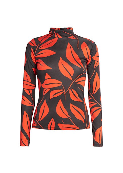 Leafy Knit Top