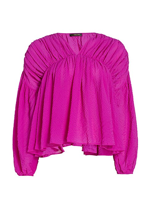 Ruched Elegance Blouse