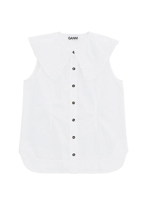 Essential Cotton Collar Blouse