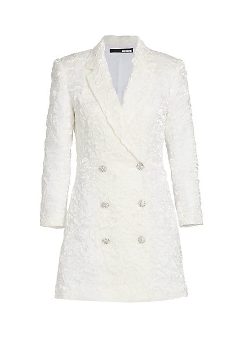 Chic Jacquard Mini Dress
