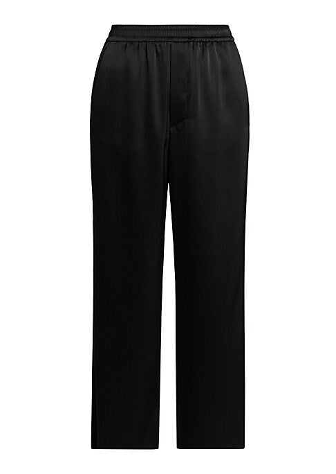 Satin Dreams Cropped Pants