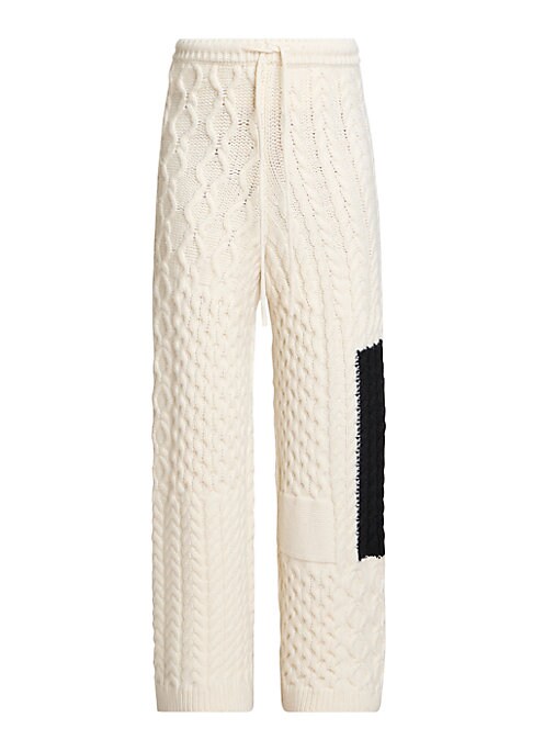 Cozy Cable Knit Trousers