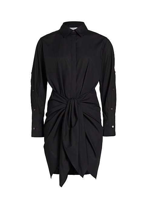 Waist-Tie Classic Shirtdress