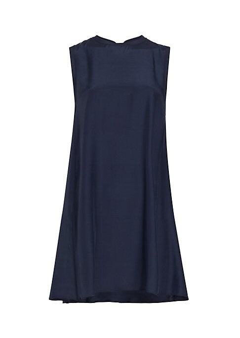 Elegant Silk Swing Dress