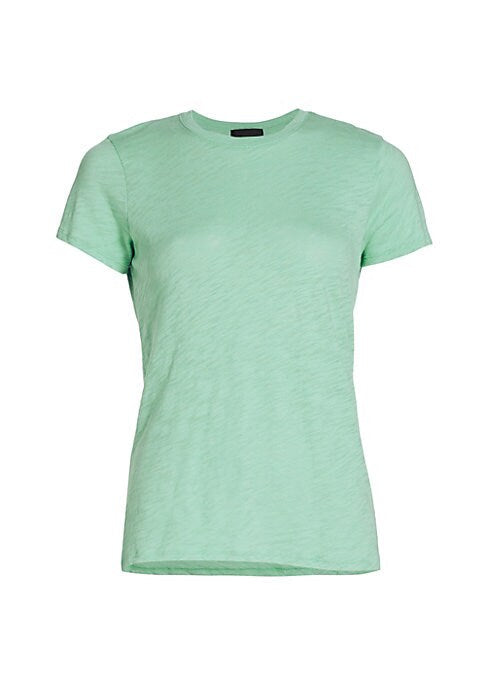 Cropped Slub Tee